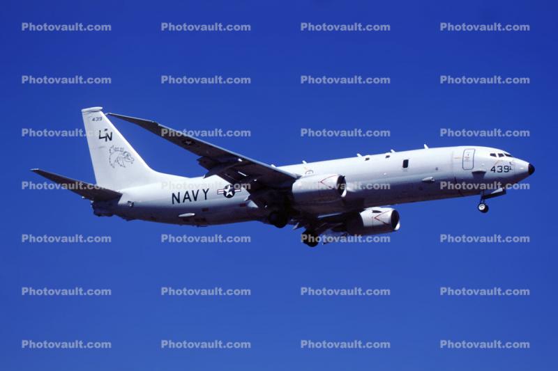 439, Boeing P-8A Poseidon, 737-800ERX, 737-8FV, anti-submarine warfare, (ASW), ELINT