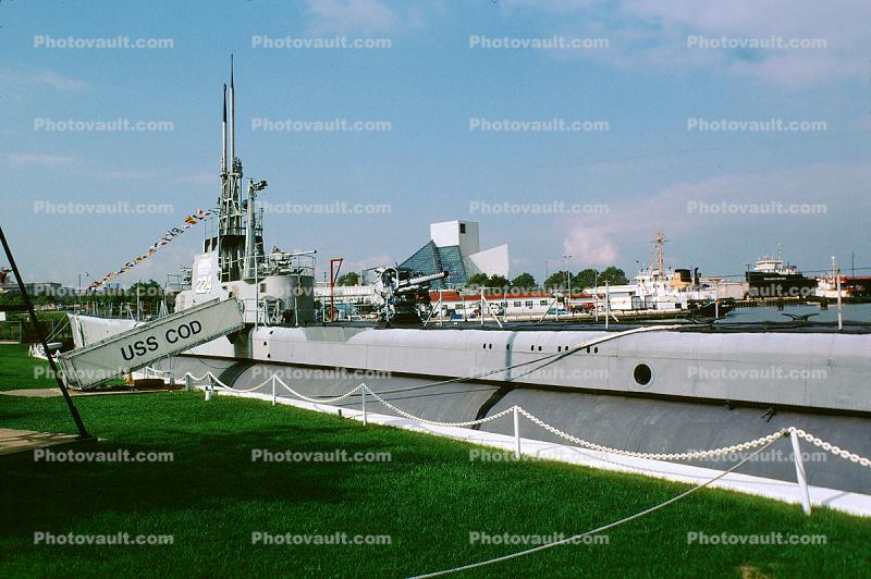 USS Cod, Gato-class fleet submarine, SS 224, Cleveland