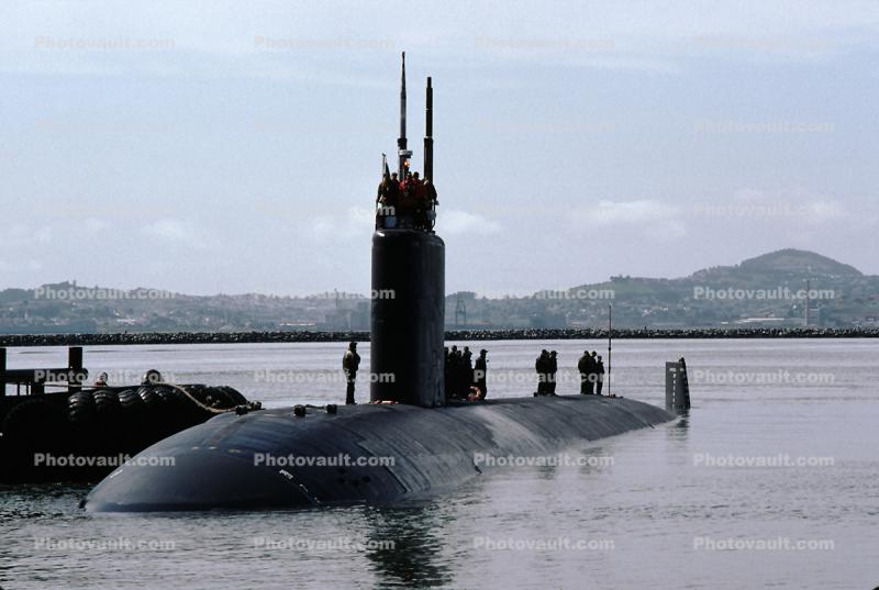USS Topeka (SSN 754), Nuclear Powered Sub, American, USN, Alameda NAS, Los Angeles-class submarine