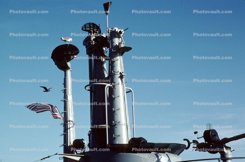 Conning Tower, USS Pampanito (SS-383), World War-II, Balao class, Submarine, WW2, WWII, United States Navy, USN