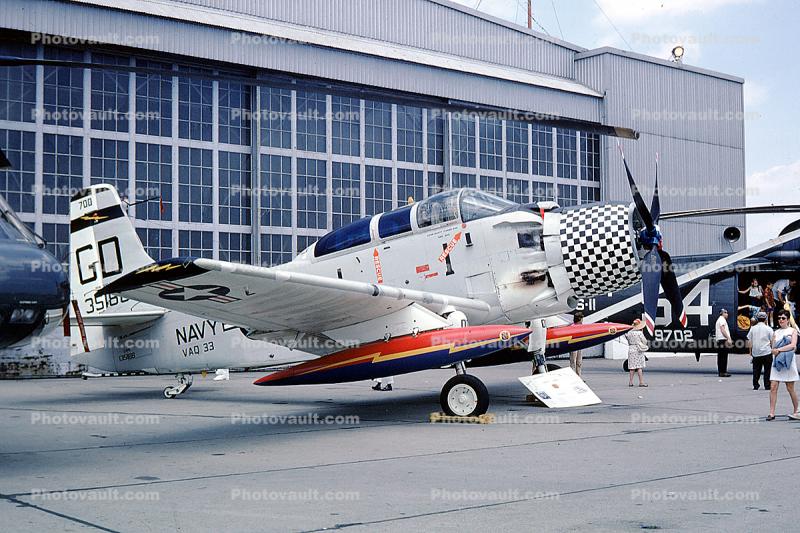 VAQ-33, Douglas A-1 Skyraider, 35188, USN