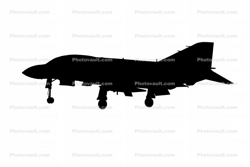 silhouette F-4 Phantom, McDonnell YF-4J Phantom II