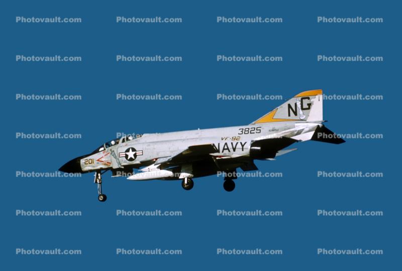F-4J, VF-92, 3825, 201