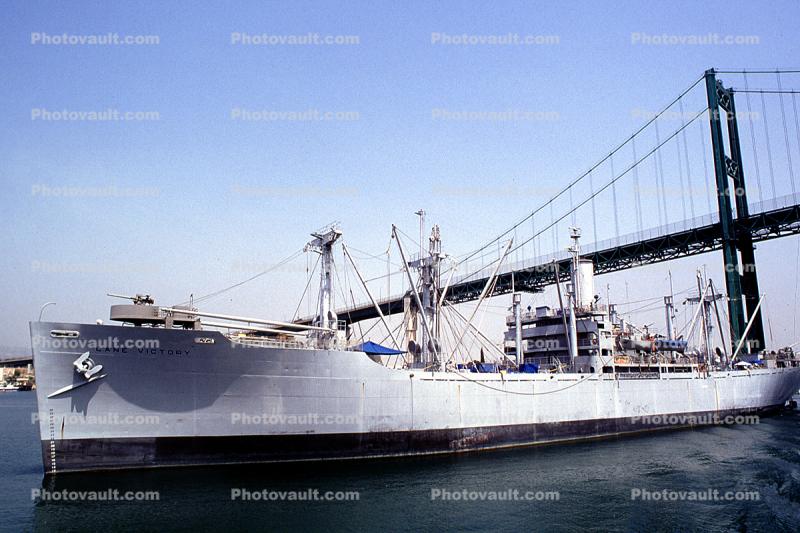 SS Lane Victory, Liberty Ship, United States Merchant Marine