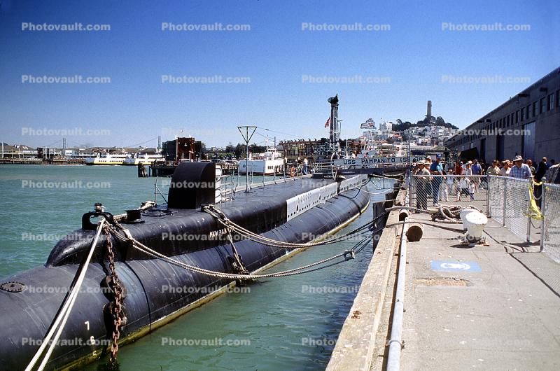 USS Pampanito (SS-383), World War-II, Balao class, Submarine, WW2, WWII, United States Navy, USN