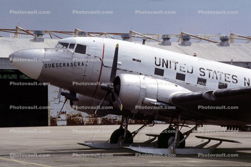 QueseraSera, C-117 (R4D-8) Skytrain, Pensacola Naval Air Station, National Museum of Naval Aviation, NAS