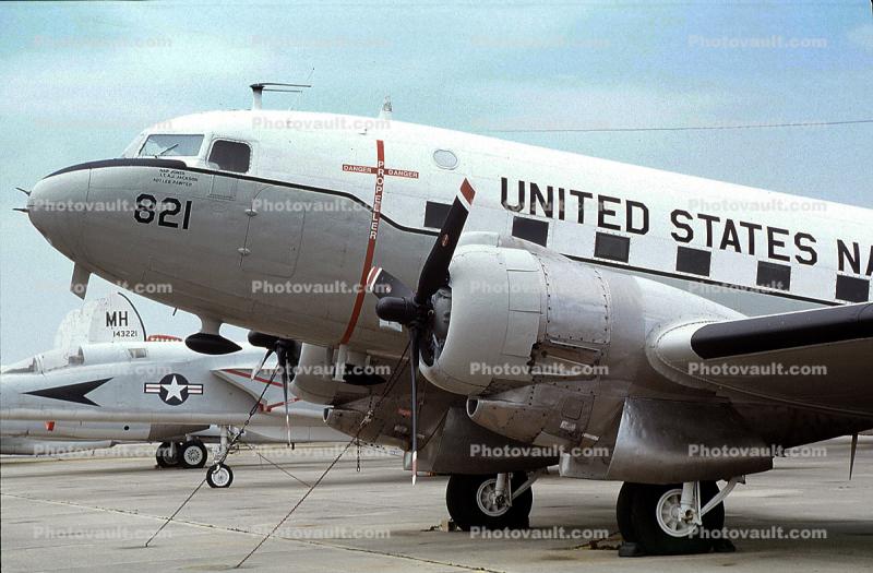 821, R4D, C-117 (R4D-8) Skytrain, Pensacola Naval Air Station, National Museum of Naval Aviation, NAS