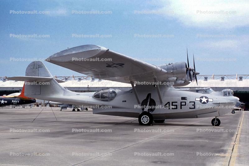 45P-3, PBY-5A, 1940, Pensacola Naval Air Station, National Museum of Naval Aviation, 1940s, NAS