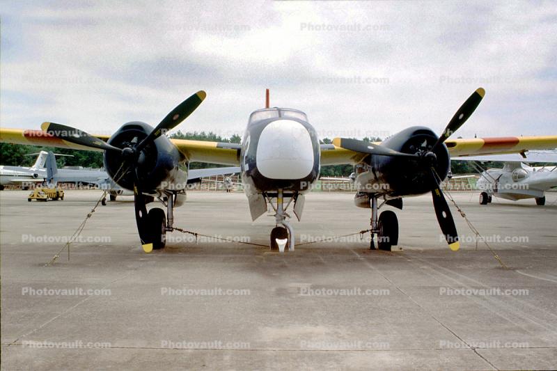Douglas JD-1 Invader, (UB-26J), (A-26B), VU-5, 446928, United States Navy, Aviation, Airplane, Plane, Prop, Propeller, Piston, Warbird, General Utility aircraft, USN, R-2800