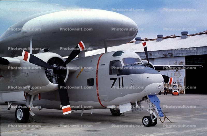 Grumman E-1B Tracer, AE-711, 8164711, USS Roosevelt