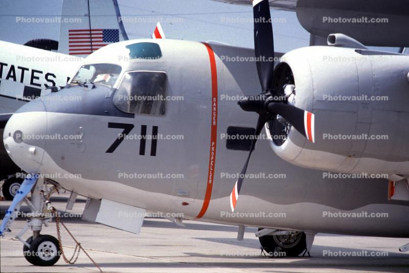 711, Grumman E-1B Tracer, AE-711, 8164711, USS Roosevelt