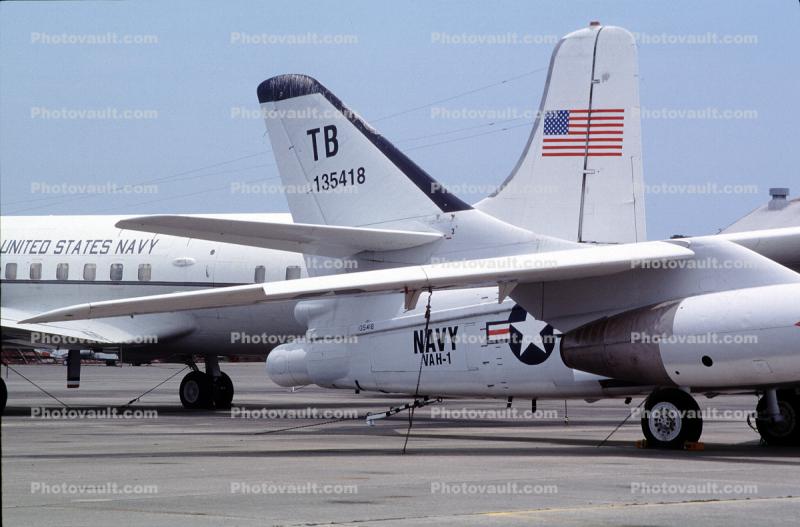 Douglas A3D-2, 135418, VAH-1, Skywarrior, Pensacola Naval Air Station, NAS
