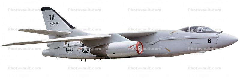 Douglas A3D-2, 135418, VAH-1, Skywarrior