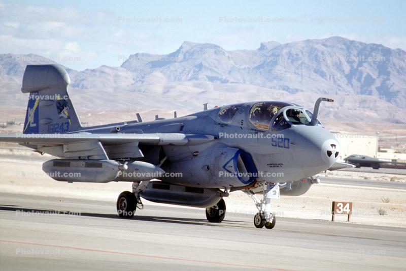 Grumman EA-6B Prowler, Nellis Airforce Base,  520