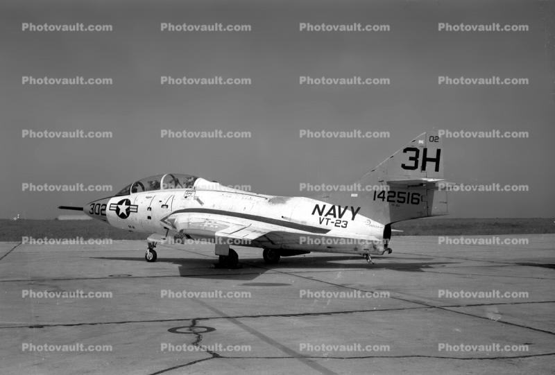 VT-23, Grumman F9F (F-9) Cougar, 1950s