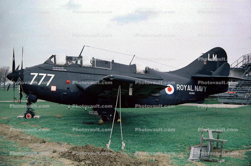 777, Fairy Gannet T.5 XA466, LM777, Royal Navy, ASW