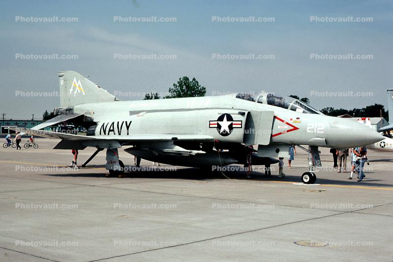 VF-74, McDonnell Douglas F-4 Phantom, USS FORRESTAL, 212, Scott AFB, Illinois
