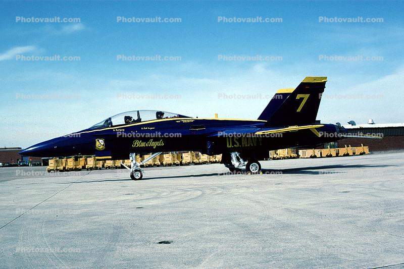 Blue Angels, McDonnell Douglas F-18 Hornet, Number-7
