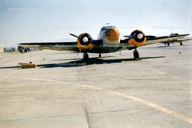 C-45 Expeditor, 582, Los Alamitos Army Airfield, California