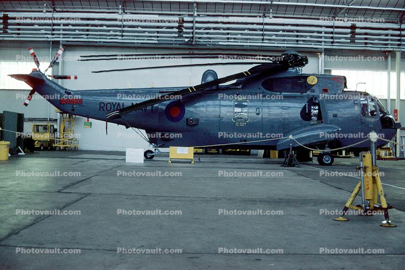 XV671, Royal Navy, Westland Sea King AEW2A, 1984
