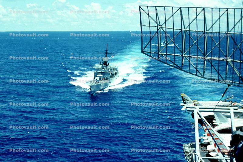 USS Ramsey FFG-2, (Brooke Class), September 1976