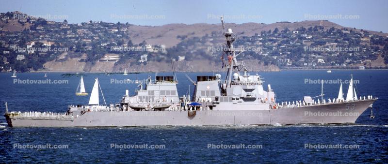USS John Paul Jones (DDG 53), Arleigh Burke class, Guided Missile Destroyers - DDG, Panorama, USN, United States Navy
