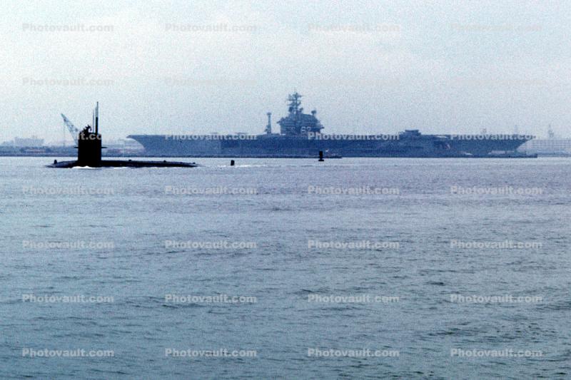 Hampton Roads, USS Independence (CV-62), May 1979, 1970s