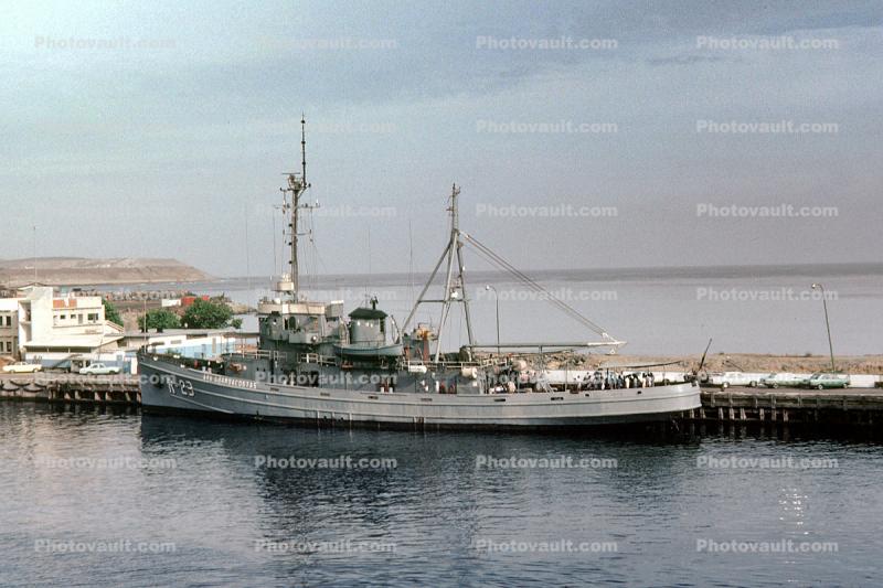 R-23, ARV Guardacostas, Docks, Harbor, La Guaira, Venezuela