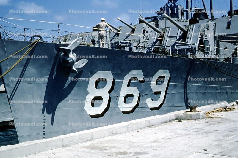 Destroyers, Midway Island, USS ARNOLD J. ISBELL (DD-869), Ship