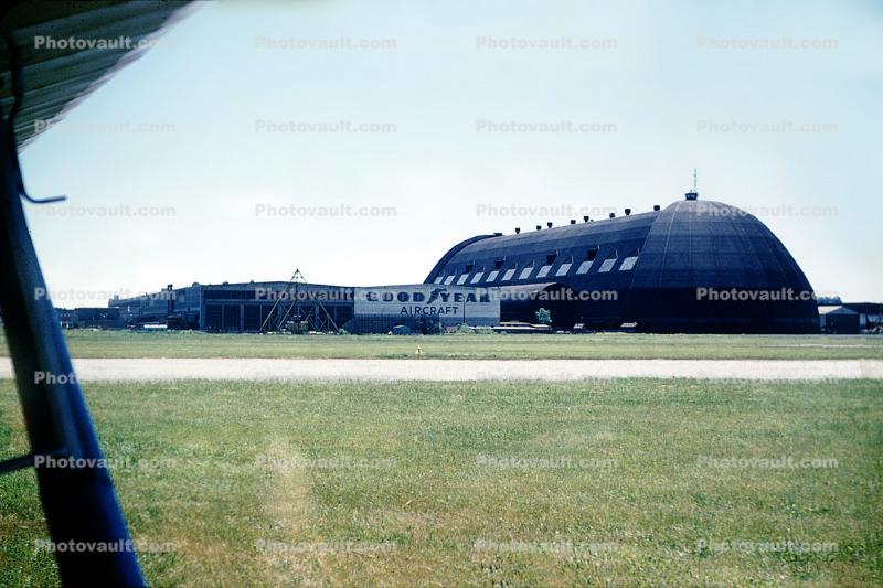 Goodyear Airdock, Airship Hangar, Akron, 1969, 1960s