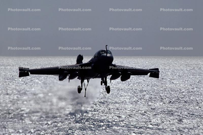 Grumman EA-6B landing, Tailhook