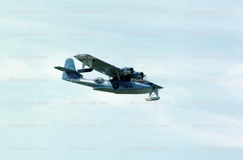PBY-5 Catalina in Flight, airborne, flying