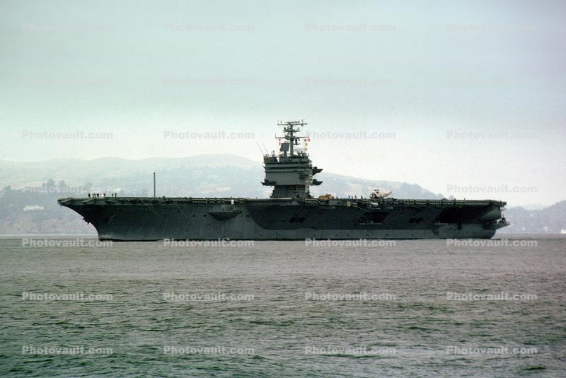USS Enterprise CVN-65 Nuclear Powered aircraft Carrier