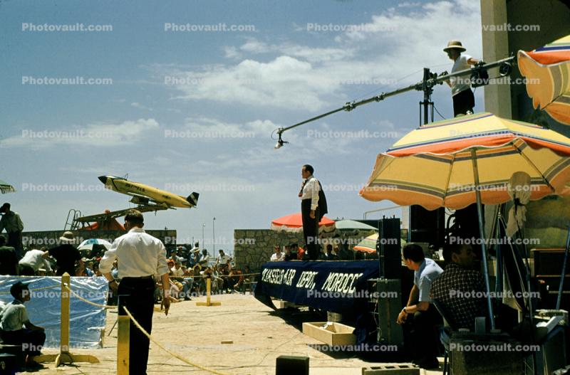 Bob Hope Entertaining the Troops in Morocco, 1950s