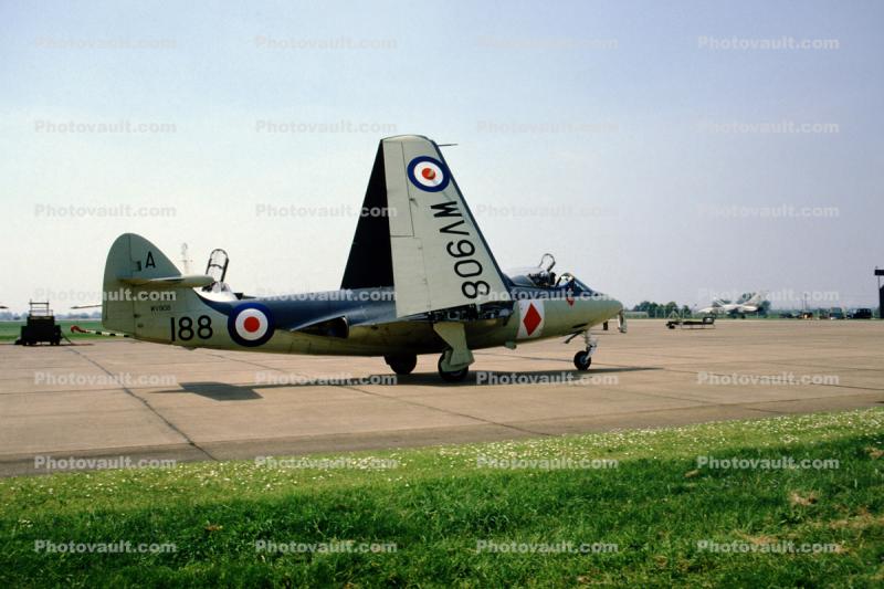 WV908, 188, Hawker Sea Hawk, FGA6, Royal Navy, British single-seat jet day fighter