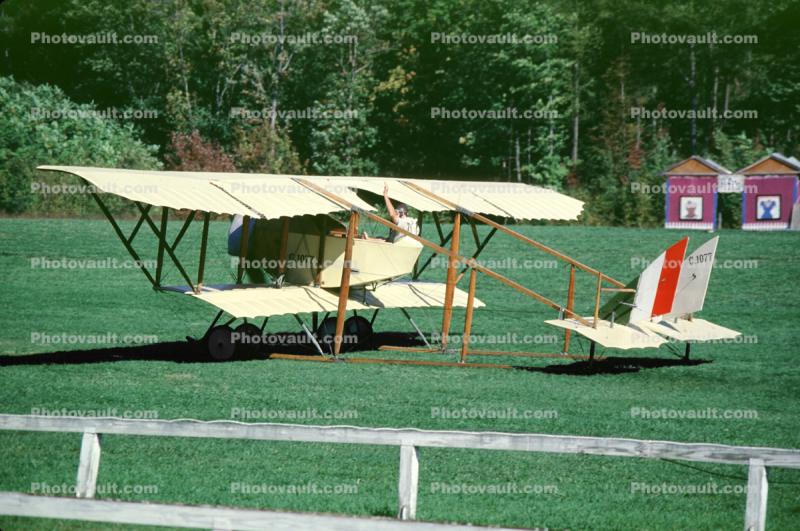 French Caudron G.III, two seat, single-engined tractor biplane, Reconnaissance aircraft, Caldron, Cauldron
