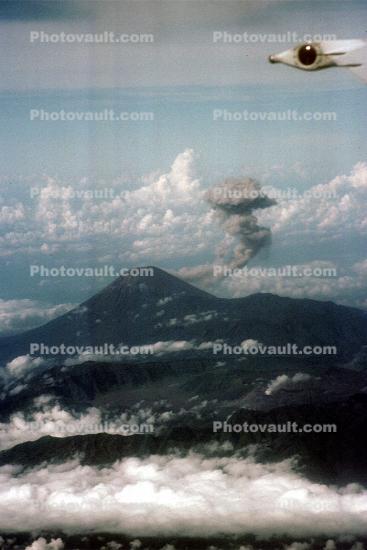 Volcano, erupting