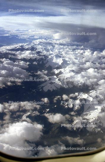 Andes Mountains, Ice, Snow, Clouds