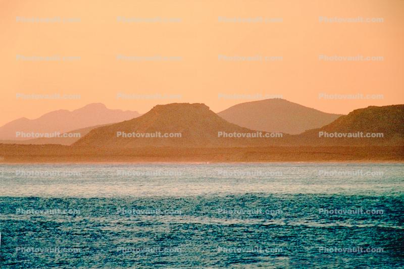 mountains, Sea of Cortez, Los Barriles, Baja California Sur