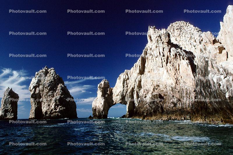 arch, natural arch, Lands End, Rocks, Pacific Ocean