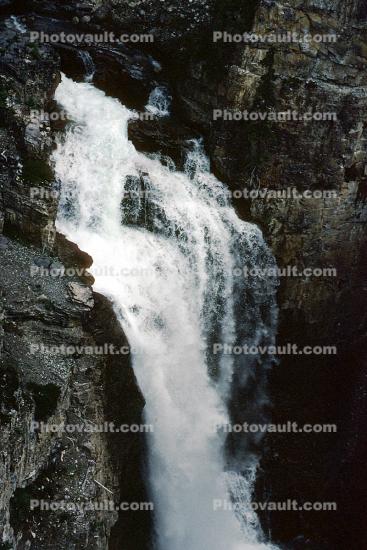 Waterfall, turbulent, whitewater, river