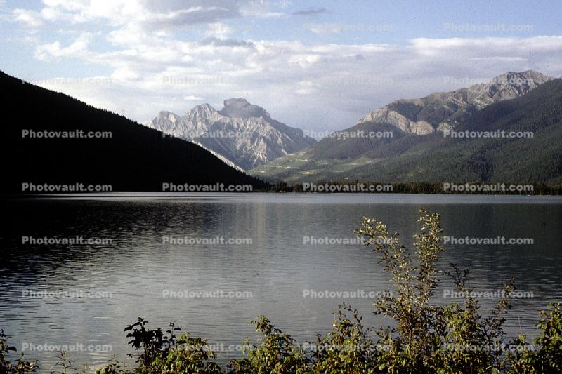 Bald Mountain, White Swan Lake, forest, woodlands, water, mountains
