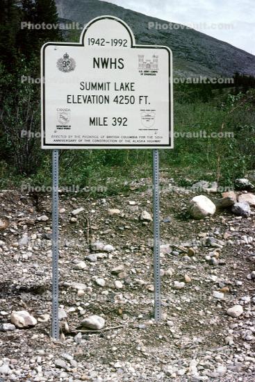 Summit Lake, NWHS, water