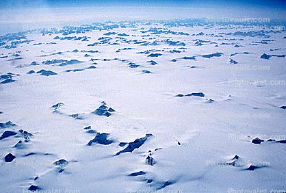 Glaciers, Mountains, Terrain, Ice Cap, Greenland