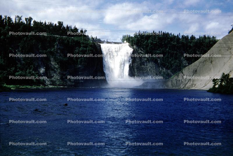 Montmorency Falls, waterfall, Saint Lawrence River