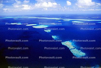 Barrier Reef, Seascape, Coral, Island, Forest, Trees, Pacific Ocean