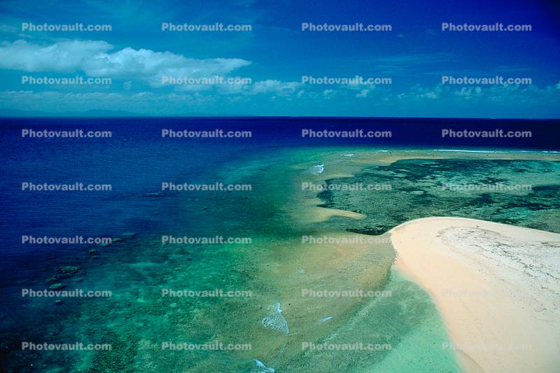 Island, Coral Reef, Barrier Reef, Coral, Pacific Ocean