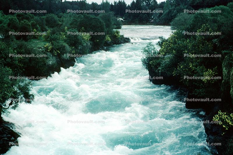 Vibrant River, whitewater rapids, River, water