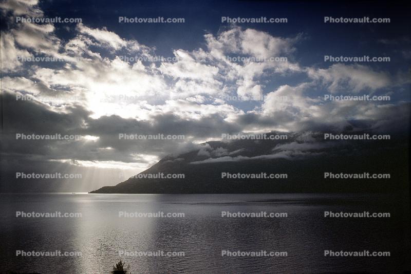 Mountains, Clouds, Lake Wakatipu