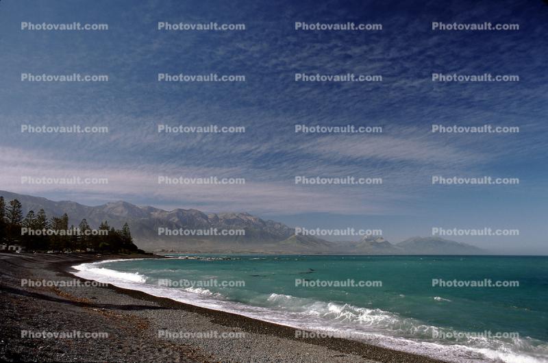 Coast, Coastline, Coastal, Mountains